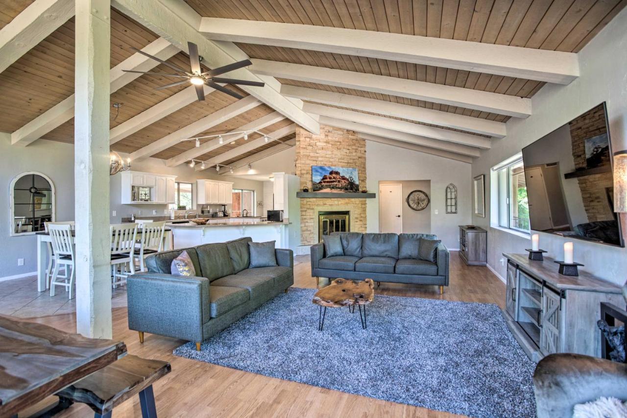 Sedona Hideaway With Swim Spa And Private Tavern! 外观 照片